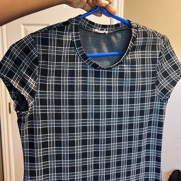 Ripe mini black and white striped dress. US 4. - Picture 3 of 7